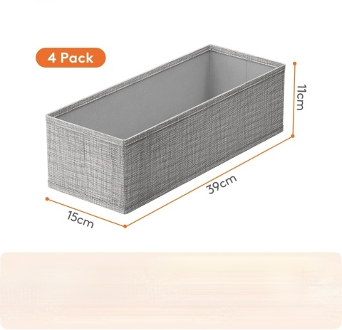 ZESTAW 4 SZUFLADOWYCH ORGANIZERÓW DO KOMODY SZUFLADY IFEWIT