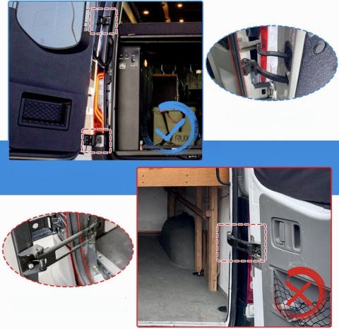 ZWPART SIATKA MOSKITIERA DO VAN FORD TRANSIT MK8/9 H3 2014-2024 TYLNA KLAPA