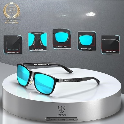 ATTCL OKULARY PRZECIWSŁONECZNE MĘŻCZYŹNI SONNENBRILLE HERREN