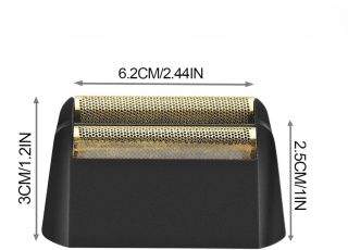 AUDOC PROFESSIONAL FOLIA ZAMIENNA DO GOLARKI KOMPATYBILNA CZARNA 2 SZTUKI