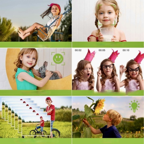 Aparat Cyfrowy Dla Dzieci Vmotal Kamera Do Nauki Dla Początkujących 1080P