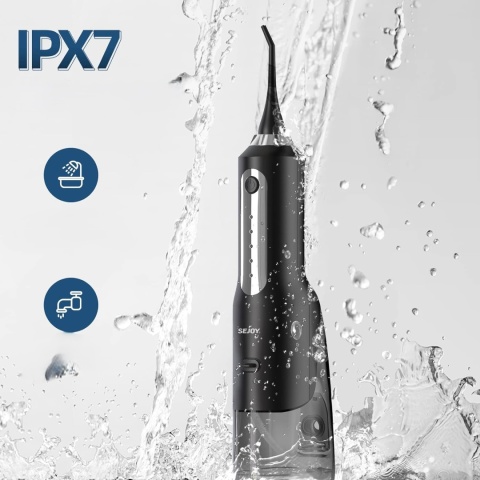 BEZPRZEWODOWY IRYGATOR DO JAMY USTNEJ ELEKTRYCZNY WODOODPORNY 270 ML