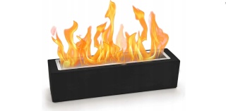 BIOKOMINEK WOLNOSTOJĄCY BEZDYMNY DO DOMU NA TARAS OGRODOWY BIO KOMINEK