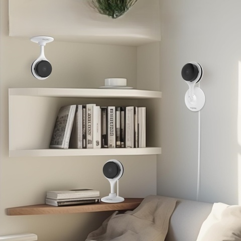 BOYKEEP KAMERA WI-FI WEWNĘTRZNA MONITOR DZIECI ZWIERZĄT PAMIĘĆ SD BOYKEEP 2K 2.4GHZ