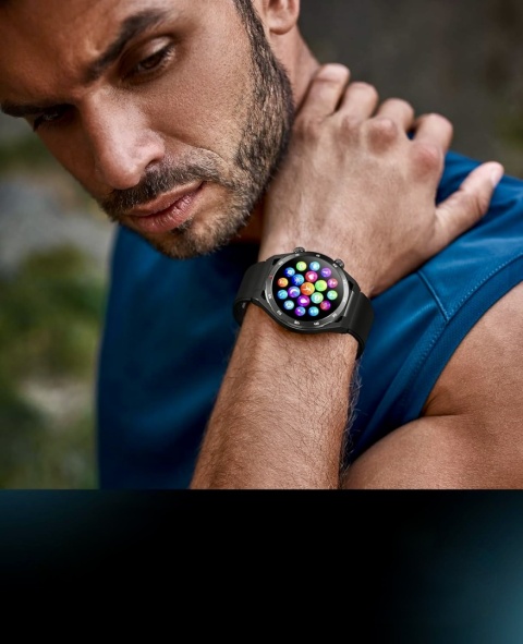 EARLYSINCERE SMARTWATCH Z BLUETOOTH DZWONIENIE 1,39 CALOWY PORZĄDNY