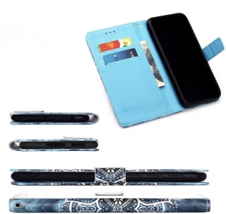 Etui Z Klapką Na Samsung Galaxy A02s Skóra PU 3D Mandala