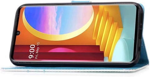 Etui Z Klapką Na Samsung Galaxy A02s Skóra PU 3D Mandala