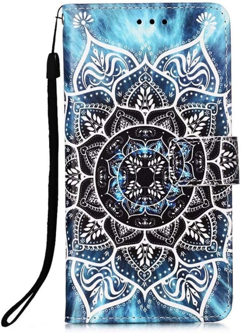 Etui Z Klapką Na Samsung Galaxy A02s Skóra PU 3D Mandala