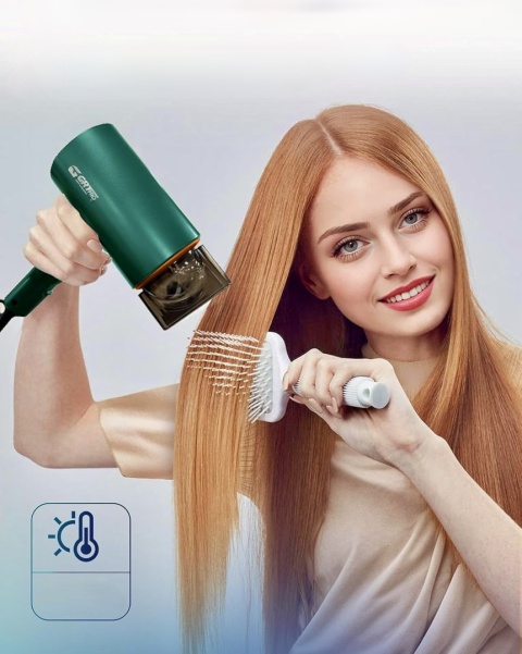 GRT PRO PROFESJONALNA SUSZARKA DO WŁOSÓW SKŁADANA 2200W JONOWA ORYGINALNA