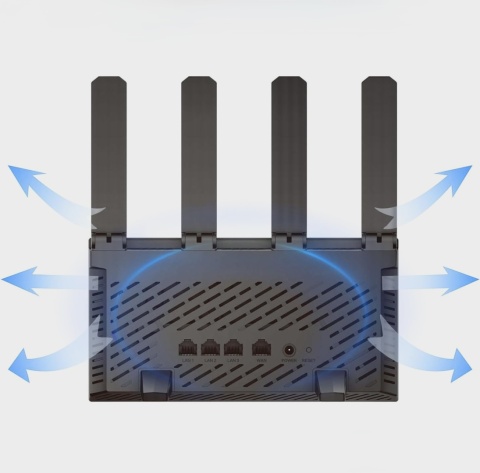 H3C MAGIC ROUTER WIFI WLAN 5/2.4 GH NX30 ZASIĘG NA 120 M KWADR PORZĄDNY