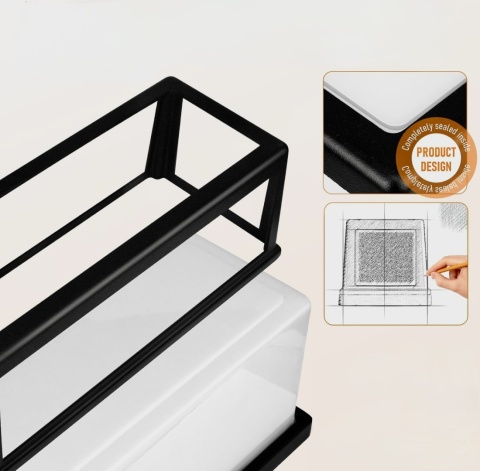 HIGHSAM LAMPY ŚCIENNE ZEWNĘTRZNE Z CZUJNIKIEM RUCHU 24W CIEPŁA BIEL 3000 K