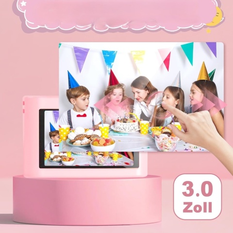 HT APARAT CYFROWY DZIECIĘCY WIFI USB EKRAN DOTYKOWY O PRZEKĄTNEJ 3,0 CALA