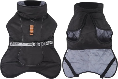 KAMIZELKA WODOSZCZELNA CIEPŁA ROZMIAR XL DLA PSA