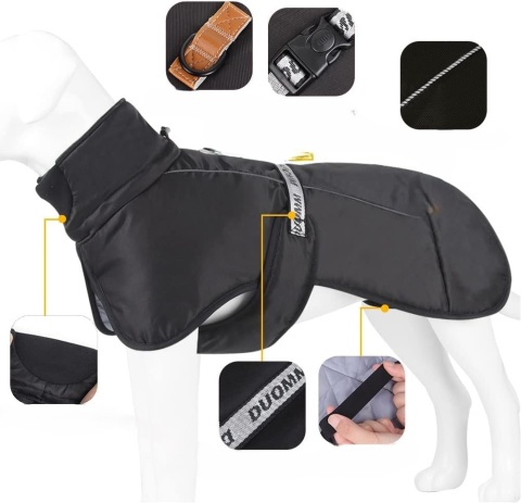 KAMIZELKA WODOSZCZELNA CIEPŁA ROZMIAR XL DLA PSA