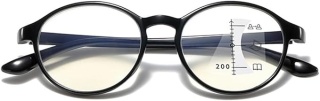 KOOSUFA OKRĄGŁE OKULARY PROGRESYWNE WIELOOGNISKOWE OKULARY DO CZYTANIA UNISEX RETRO 1,0, 1,5, 2,0, 2,5, 3,0, 3,5, 4,0