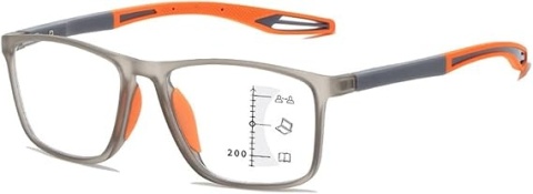 KOOSUFA PROGRESYWNE OKULARY ANTYNIEBIESKIE OKULARY DO CZYTANIA Z OŚWIETLENIEM MĘŻCZYŹNI ULTRALIGHT 1.0