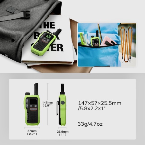 Krótkofalówka Baofeng GT-18 PMR446 3 Szt 16 Kanałów USB Akumulator Latarka