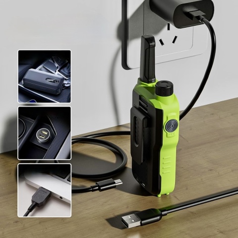 Krótkofalówka Baofeng GT-18 PMR446 3 Szt 16 Kanałów USB Akumulator Latarka