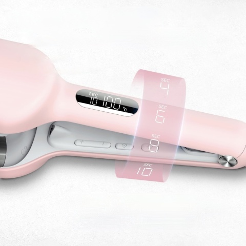 Lokówka Do Włosów Do Fal Do Dużych Loków LED Tymo Rovy HC507P 32mm