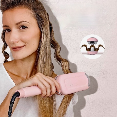 Lokówka Do Włosów Do Fal Do Dużych Loków LED Tymo Rovy HC507P 32mm