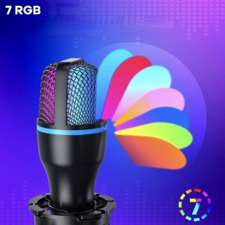 MIKROFON USB DO KOMPUTERA POJEMNOŚCIOWY DO PODCASTÓW ZE STATYWEM ORYGINALNY