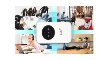 MODEM WIFI USB MOBILNY HOTSPOT 5G LTE SZYBKI INTERNET 300 MBPS DO 10 URZĄDZEŃ