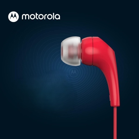 MOTOROLA SŁUCHAWKI DOUSZNE 2-S DOUSZNE Z MIKROFONEM