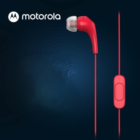 MOTOROLA SŁUCHAWKI DOUSZNE 2-S DOUSZNE Z MIKROFONEM