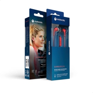 MOTOROLA SŁUCHAWKI DOUSZNE 2-S DOUSZNE Z MIKROFONEM