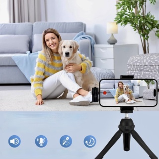 Mikrofon Bezprzewodowy Krawatowy Lavalier Do Nagrywania 4w1 Do Telefonu