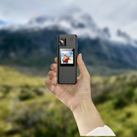 Mini Kamera Na Ciało Hoestr A32 Hd 1080P Karta 128 GB Dyktafon Policyjna