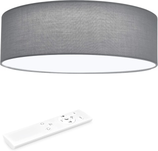 NOWOCZESNA LAMPA SUFITOWA NAVARIS LED OKRĄGŁA Z PILOTEM ZDALNEGO STEROWANIA