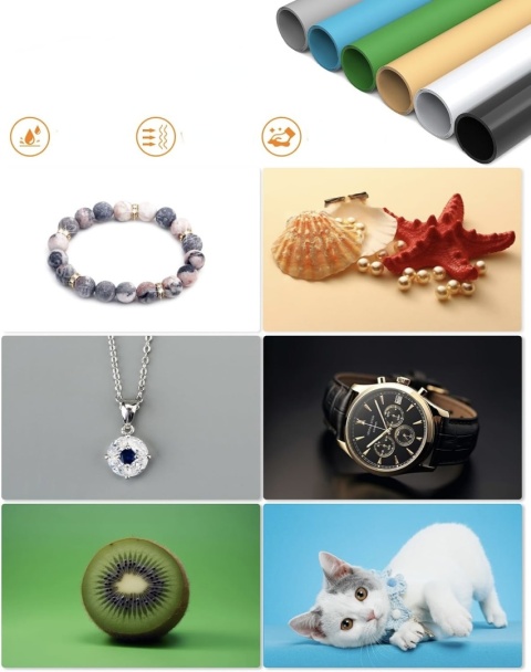 Namiot bezcieniowy DUCLUS studio fotograficzne LED Pudełko do zdjęć 50x50cm