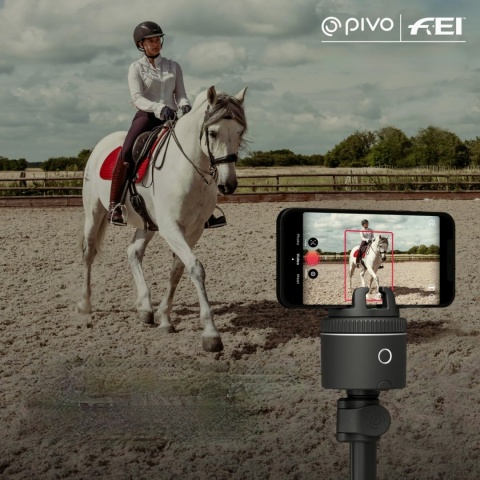 Obrotowy Uchwyt Na Telefon 360 Stopni Pivo R1 Z Pilotem AI