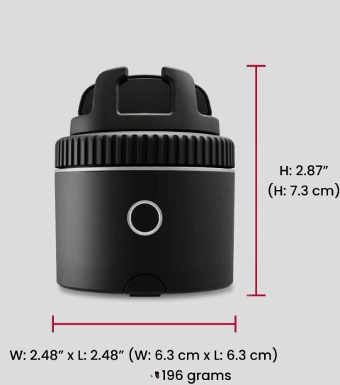 Obrotowy Uchwyt Na Telefon 360 Stopni Pivo R1 Z Pilotem AI