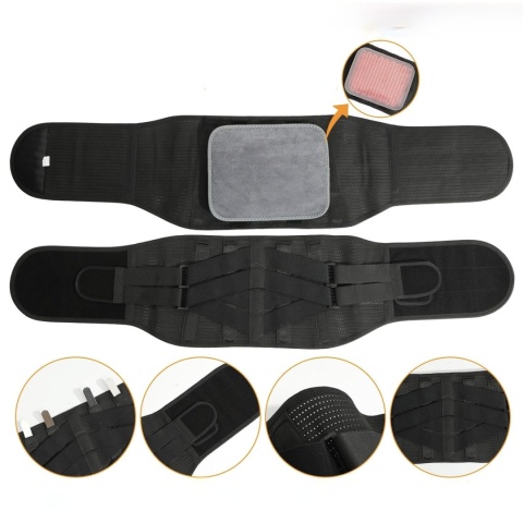 PAS GRZEWCZY Z PODUSZKĄ GRZEWCZĄ POD PLECY XL 5000 mAh ORYGINALNY