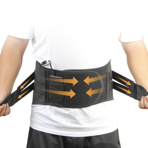 PAS GRZEWCZY Z PODUSZKĄ GRZEWCZĄ POD PLECY XL 5000 mAh ORYGINALNY