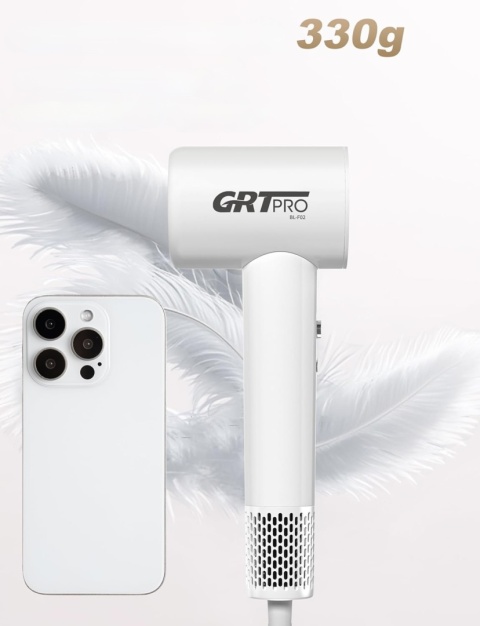 GRT PRO PROFESJONALNA MINI SUSZARKA DO WŁOSÓW JONOWA 2200W 110 000 obr./min