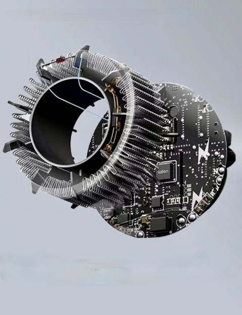 PROFESJONALNA SUSZARKA DO WŁOSÓW GRT PRO BL-F02 Z DWUWARSTWOWYM DYFUZOREM