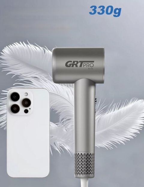 PROFESJONALNA SUSZARKA DO WŁOSÓW GRT PRO BL-F02 Z DWUWARSTWOWYM DYFUZOREM