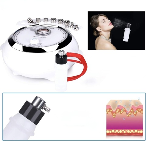 PROFESJONALNE URZĄDZENIE DO DERMABRAZJI DIAMENTOWEJ DO MIKRODERMABRAZJI 3w1