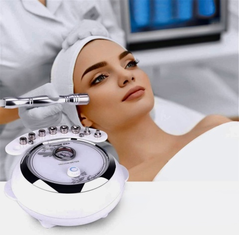 PROFESJONALNE URZĄDZENIE DO DERMABRAZJI DIAMENTOWEJ DO MIKRODERMABRAZJI 3w1
