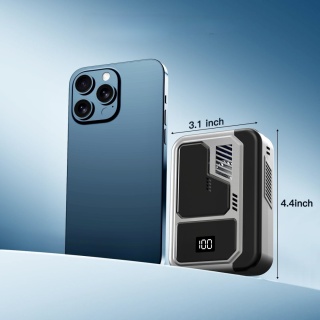 PRZENOŚNY WENTYLATOR NA USB TALIOWY 4 W 1 CICHY WYTRZYMAŁY I WIELOFUNKCYJNY