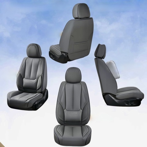 Pokrowce na przednie siedzenia samochodowe Coverado 2 Sztuki Skóra Przód