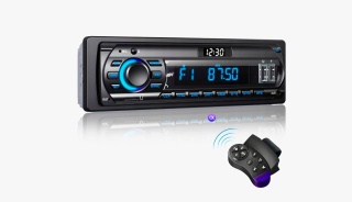 RADIO SAMOCHODOWE BLUETOOTH RADIOODTWARZACZ PILOT MP3 USB AUX FM R2207 1DIN