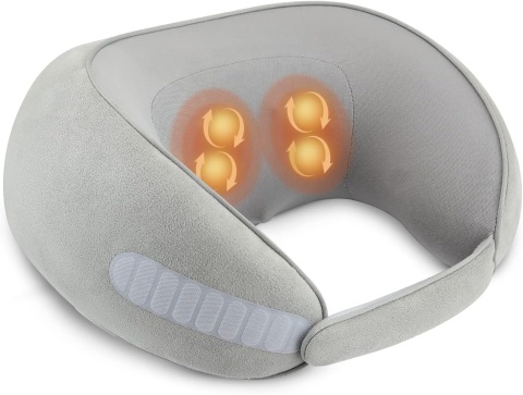 SHIATSU CONQUECO MASAŻER PODUSZKA DO KARKU SZYJA Z FUNKCJĄ PODGRZEWANIA