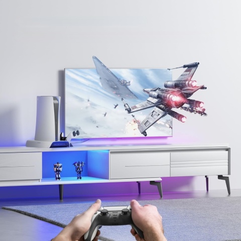 STACJA CHŁODZĄCA KIWIHOME DO AKCESORIÓW PS5 RGB ZE STACJĄ ŁADOWANIA PADÓW