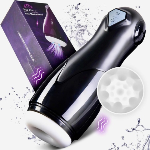 Sky No. 9 WIBRATOR MASTURBATOR dla mężczyzn zabawka 9 trybów wibracji