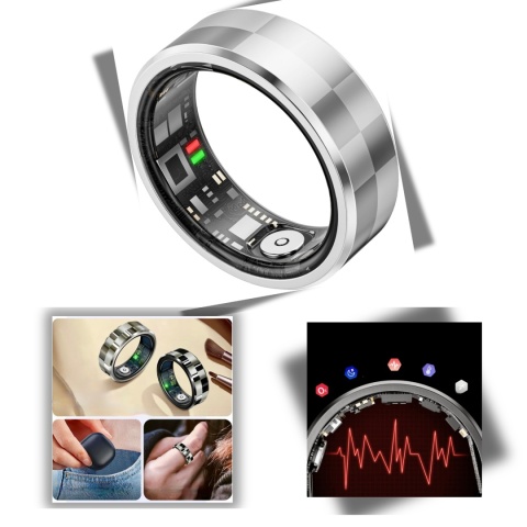 Smart Ring Pierścień Monitor Aktywności Mingtawn Smartring Wodoodporny