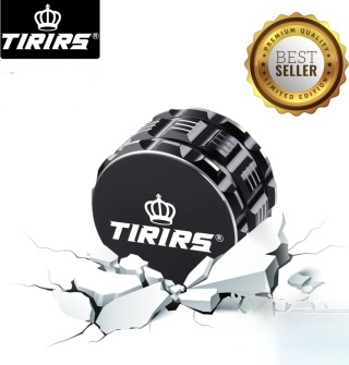 TIRIRS 3 ALUMINIOWY DUŻY MŁYNEK DO ZIÓŁ TYTONIU SUSZU KRASZER PREMIUM